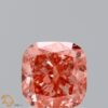 1.9 Carat Cushion Shaped Good Cut Pink- SI1 Lab Grown Diamond