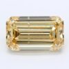 2.09 Carat Emerald Shaped Good Cut Yellow- SI1 Lab Grown Diamond