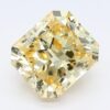 2.27 Carat Radiant Shaped Very Good Cut Yellow- VS2 Lab Grown Diamond