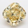 2.37 Carat Cushion Shaped Good Cut Yellow- SI1 Lab Grown Diamond