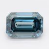 2.53 Carat Emerald Shaped Very Good Cut Blue- SI2 Lab Grown Diamond