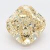 2.5 Carat Cushion Shaped Good Cut Yellow- SI1 Lab Grown Diamond