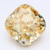 2.69 Carat Cushion Shaped Good Cut Yellow- VS1 Lab Grown Diamond